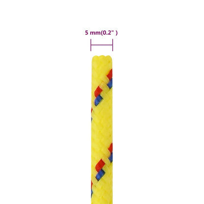 Boottouw 00 M Polypropyleen Geel 5 mm 100 m