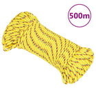 Boat rope 5 mm 500 m polypropylene yellow