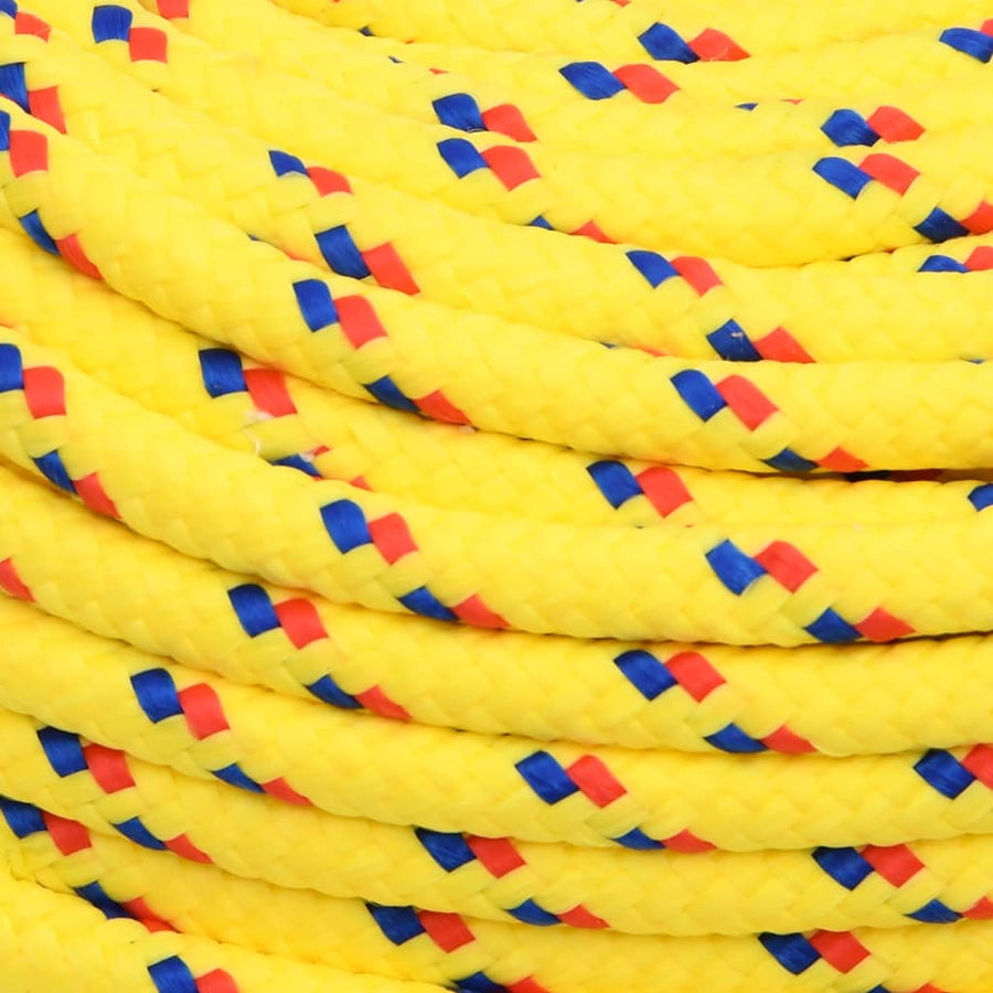 Boottouw Polypropyleen Geel 6 mm 50 m