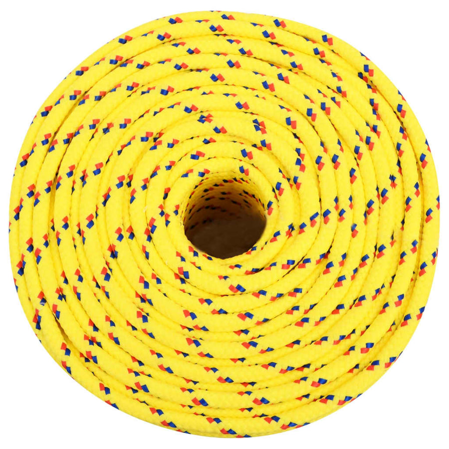 Boottouw Polypropyleen Geel 8 mm 25 m