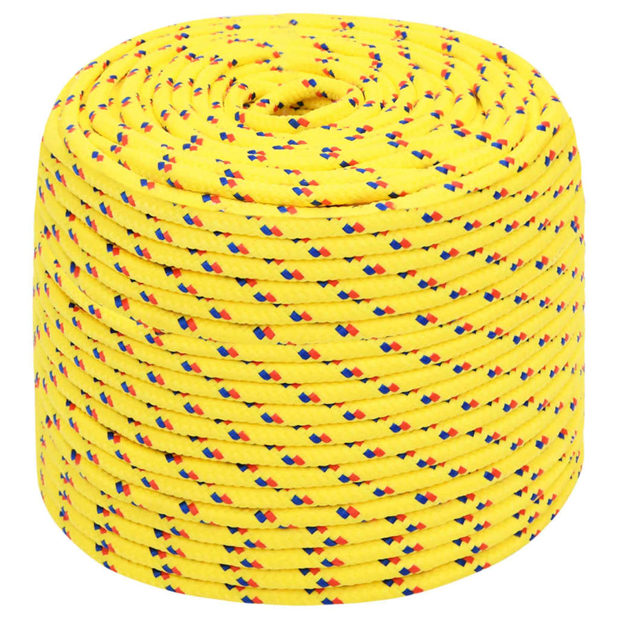 Boottouw Polypropyleen Geel 8 mm 50 m