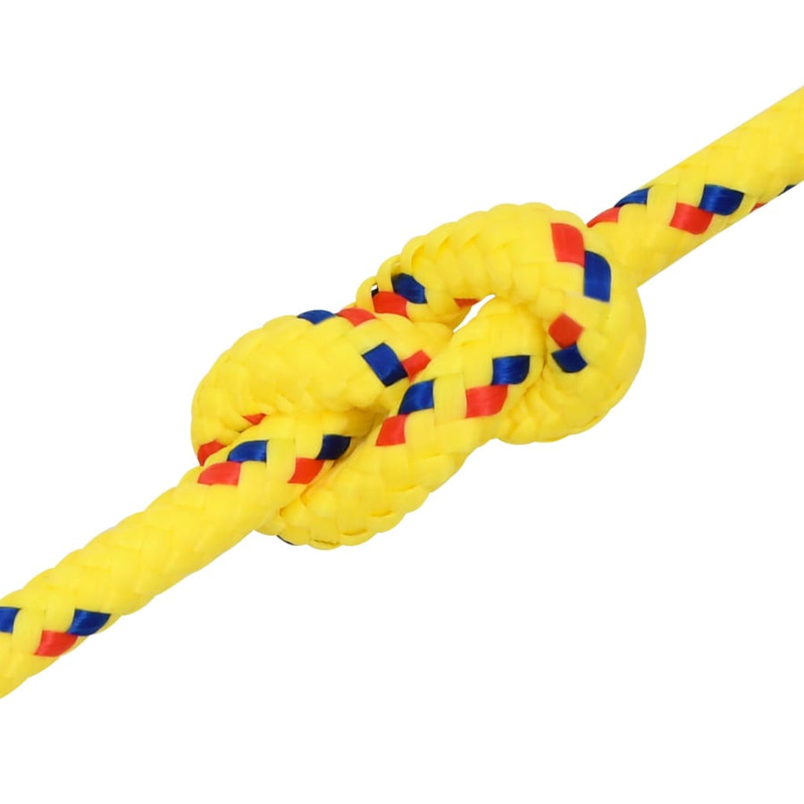 Boottouw Polypropyleen Geel 8 mm 50 m