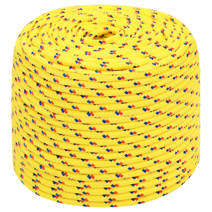 Boottouw Polypropyleen Geel 8 mm 500 m