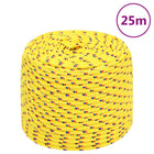 Boat Rope 10 mm 25 m polypropylene yellow
