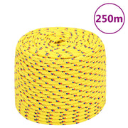 Boat Rope 10 mm 250 m polypropylene yellow