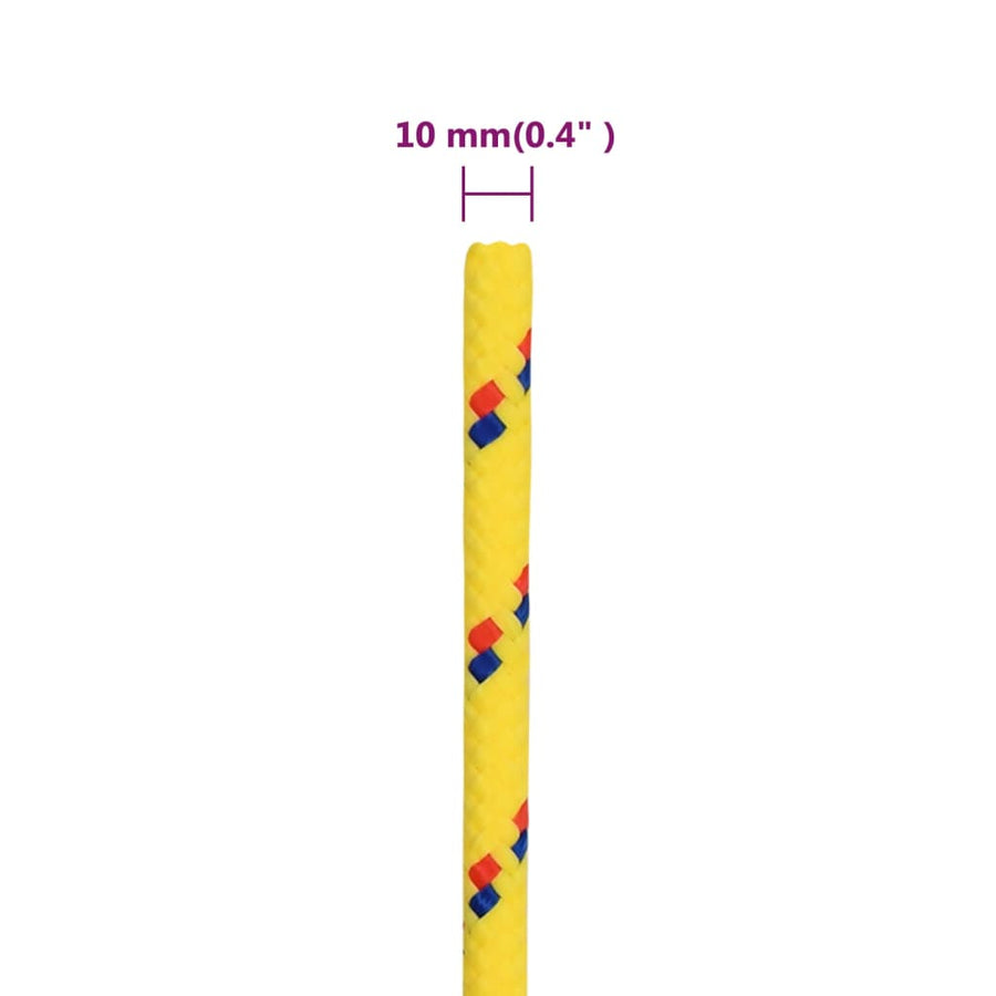 Boottouw 0 Mm Polypropyleen Geel 10 mm 250 m