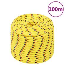 Boottouw 2 Mm 00 M Polypropyleen Geel 12 mm 100 m