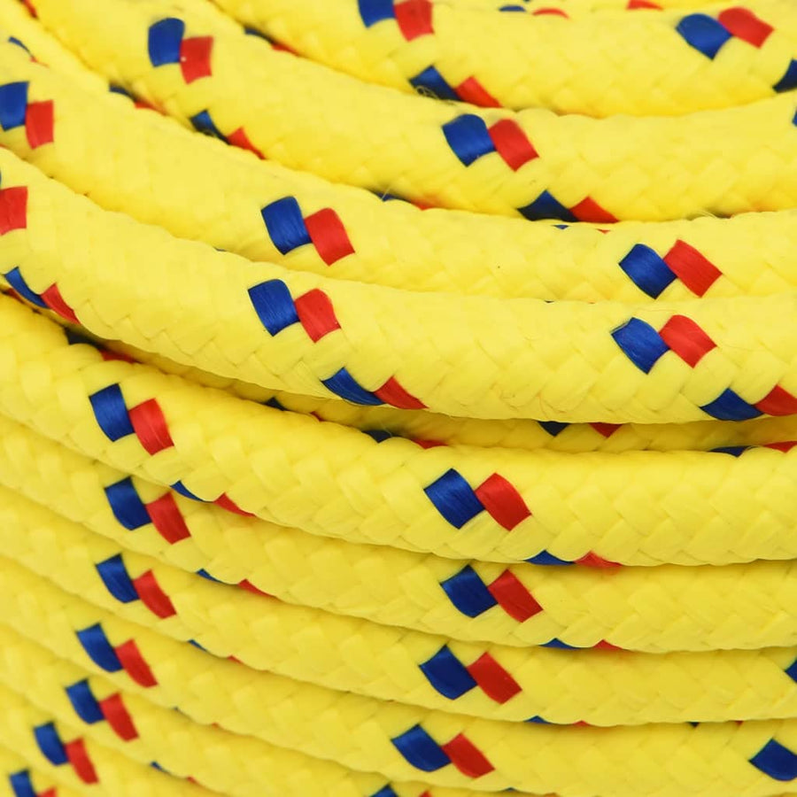 Boottouw 2 Mm 00 M Polypropyleen Geel 12 mm 100 m