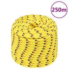 Boottouw 2 Mm Polypropyleen Geel 12 mm 250 m