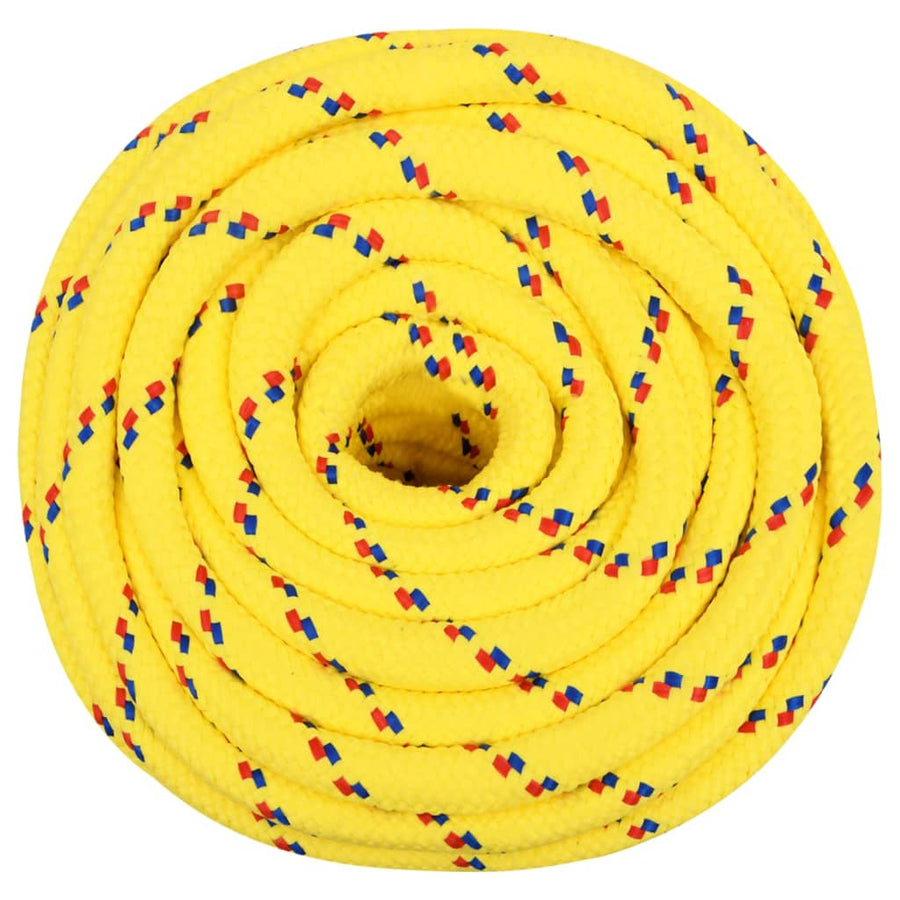 Boottouw Polypropyleen Geel 16 mm 25 m