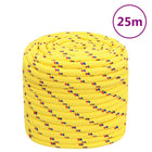 Boottouw 18 mm polypropyleen geel