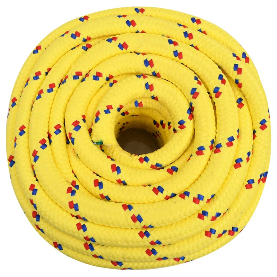 Boottouw Polypropyleen Geel 20 mm 25 m