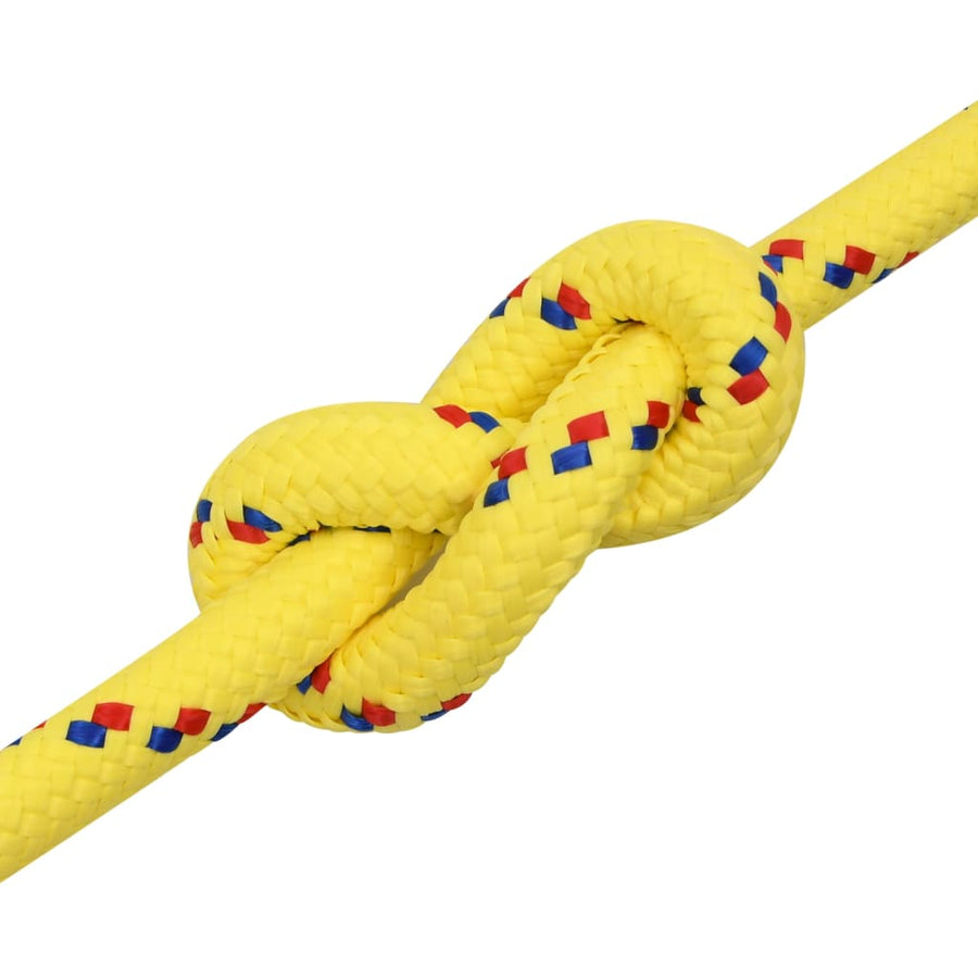 Boottouw Polypropyleen Geel 20 mm 50 m