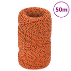 Boat rope 2 mm 50 m polypropylene orange