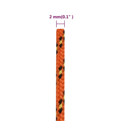 Boottouw Polypropyleen Oranje Orange 2 mm 50 m