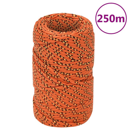 Boottouw Polypropyleen Oranje Orange 2 mm 250 m