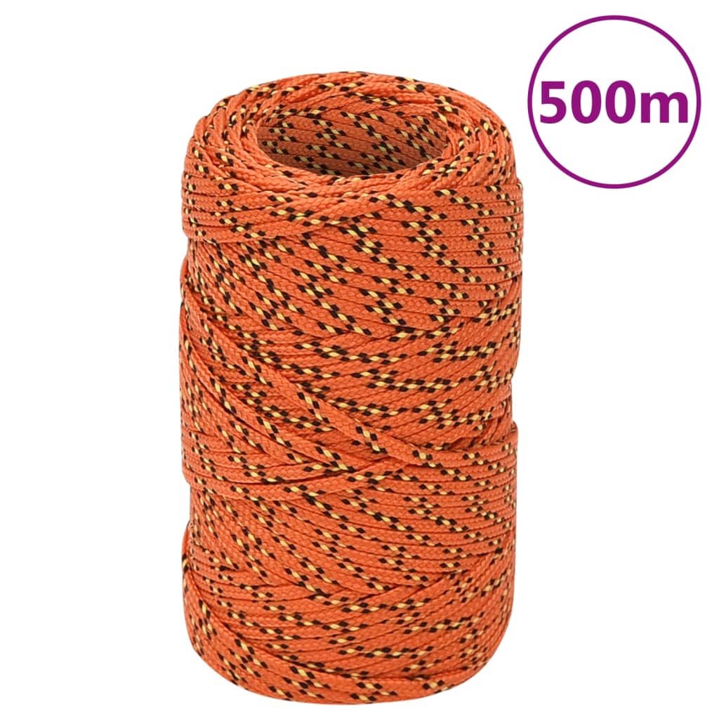 Boottouw Polypropyleen Oranje Orange 2 mm 500 m