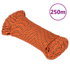 Boat rope 3 mm 250 m polypropylene orange