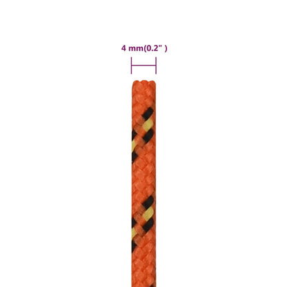 Boottouw Polypropyleen Oranje Orange 4 mm 50 m