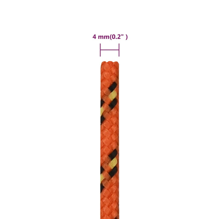 Boottouw Polypropyleen Oranje Orange 4 mm 50 m