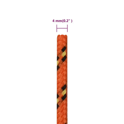 Boottouw Polypropyleen Oranje Orange 4 mm 250 m