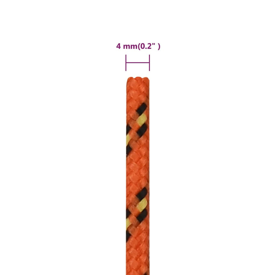 Boottouw Polypropyleen Oranje Orange 4 mm 250 m