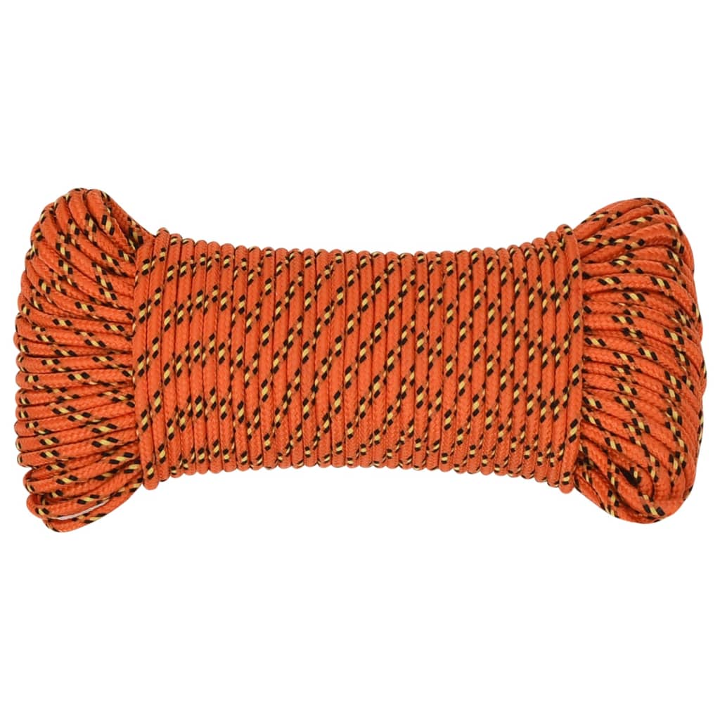 Boottouw Polypropyleen Oranje Orange 5 mm 50 m