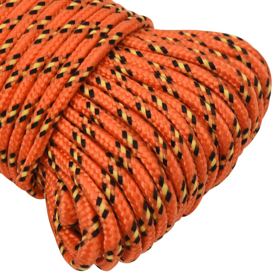 Boottouw 00 M Polypropyleen Oranje Orange 5 mm 100 m