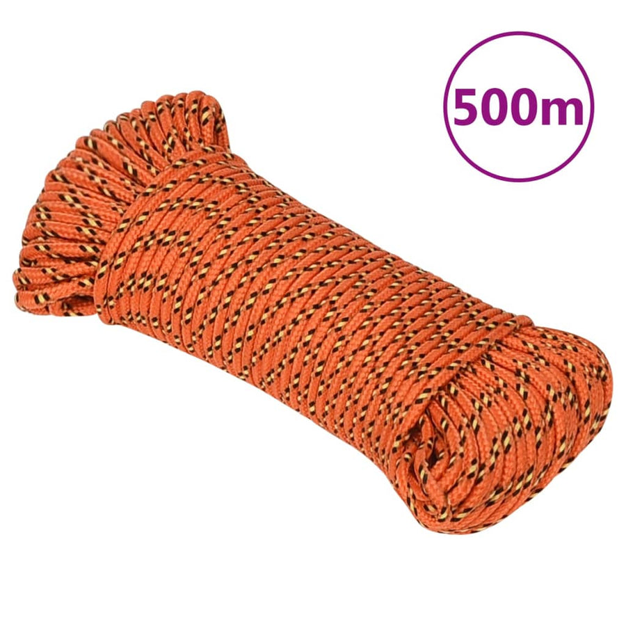 Boottouw Polypropyleen Oranje Orange 5 mm 500 m