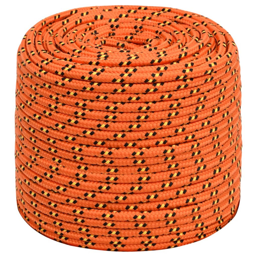 Boottouw 00 M Polypropyleen Oranje Orange 6 mm 100 m