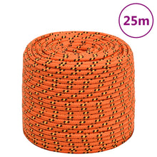 Boottouw 10 mm 25 m polypropyleen oranje 10 mm 25 m