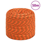 Boat rope 10 mm 50 m polypropylene orange