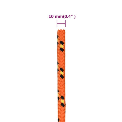 Boottouw 0 Mm 00 M Polypropyleen Oranje Orange 10 mm 100 m