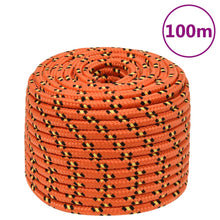 Boottouw 2 Mm 00 M Polypropyleen Oranje Orange 12 mm 100 m