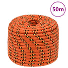 Boat rope 14 mm 50 m polypropylene orange