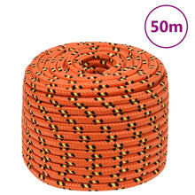 Boottouw 4 Mm Polypropyleen Oranje Orange 14 mm 50 m