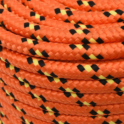 Boottouw 4 Mm Polypropyleen Oranje Orange 14 mm 50 m