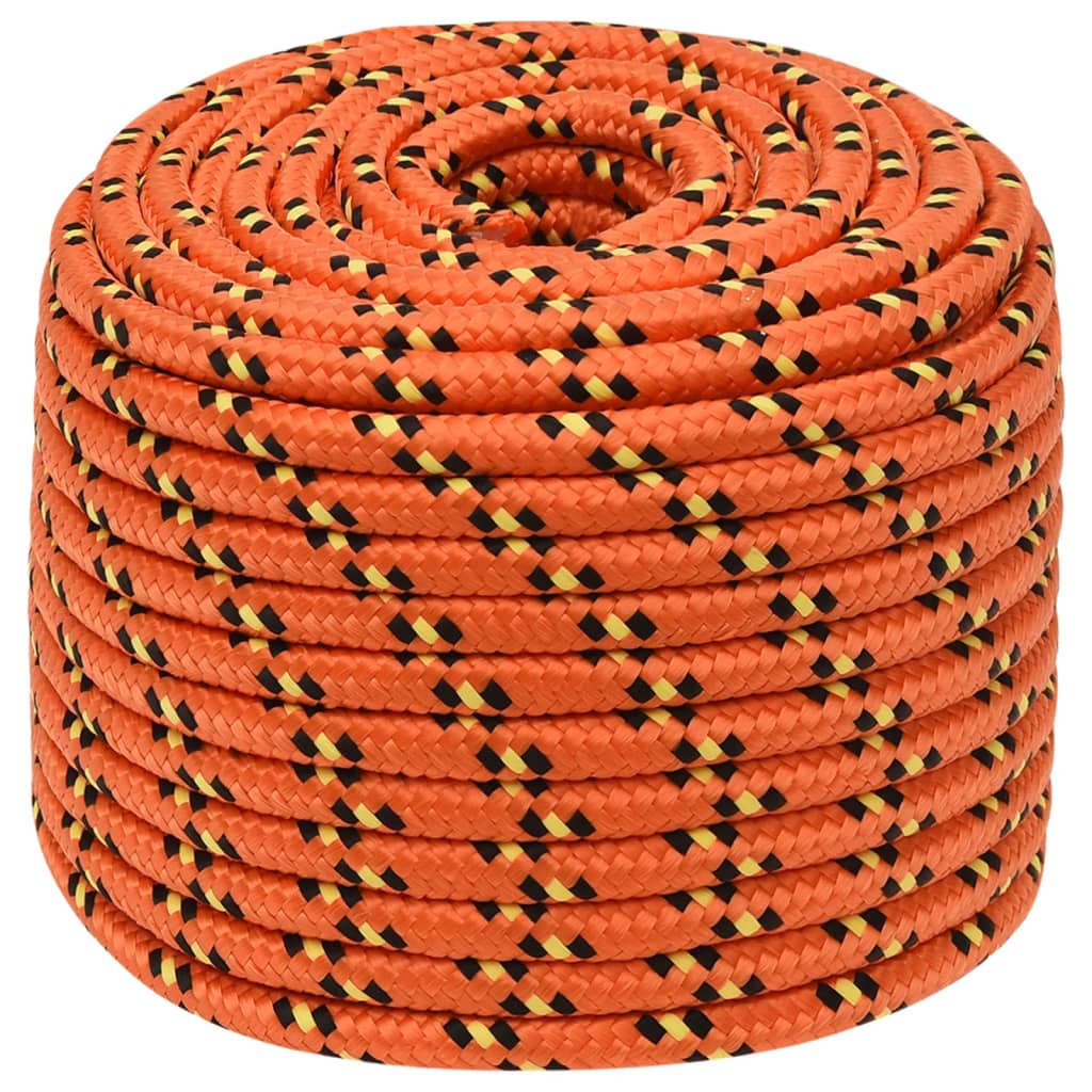 Boottouw 4 Mm Polypropyleen Oranje Orange 14 mm 250 m