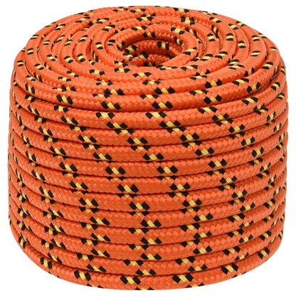 Boottouw 4 Mm Polypropyleen Oranje Orange 14 mm 250 m
