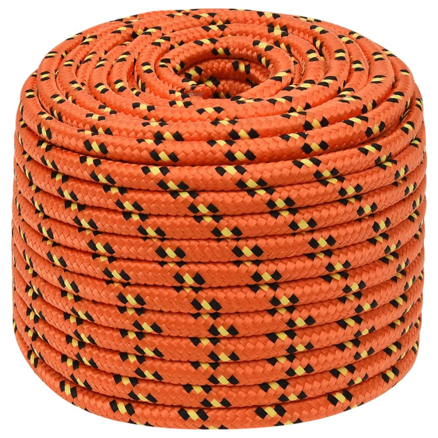 Boottouw 4 Mm Polypropyleen Oranje Orange 14 mm 250 m