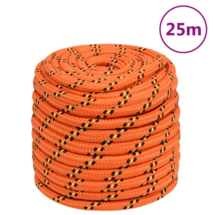 Boottouw Polypropyleen Oranje 16 mm 25 m