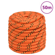 Boottouw 16 mm 50 m polypropyleen oranje