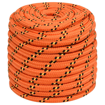 Boottouw 6 Mm Polypropyleen Oranje Orange 16 mm 50 m