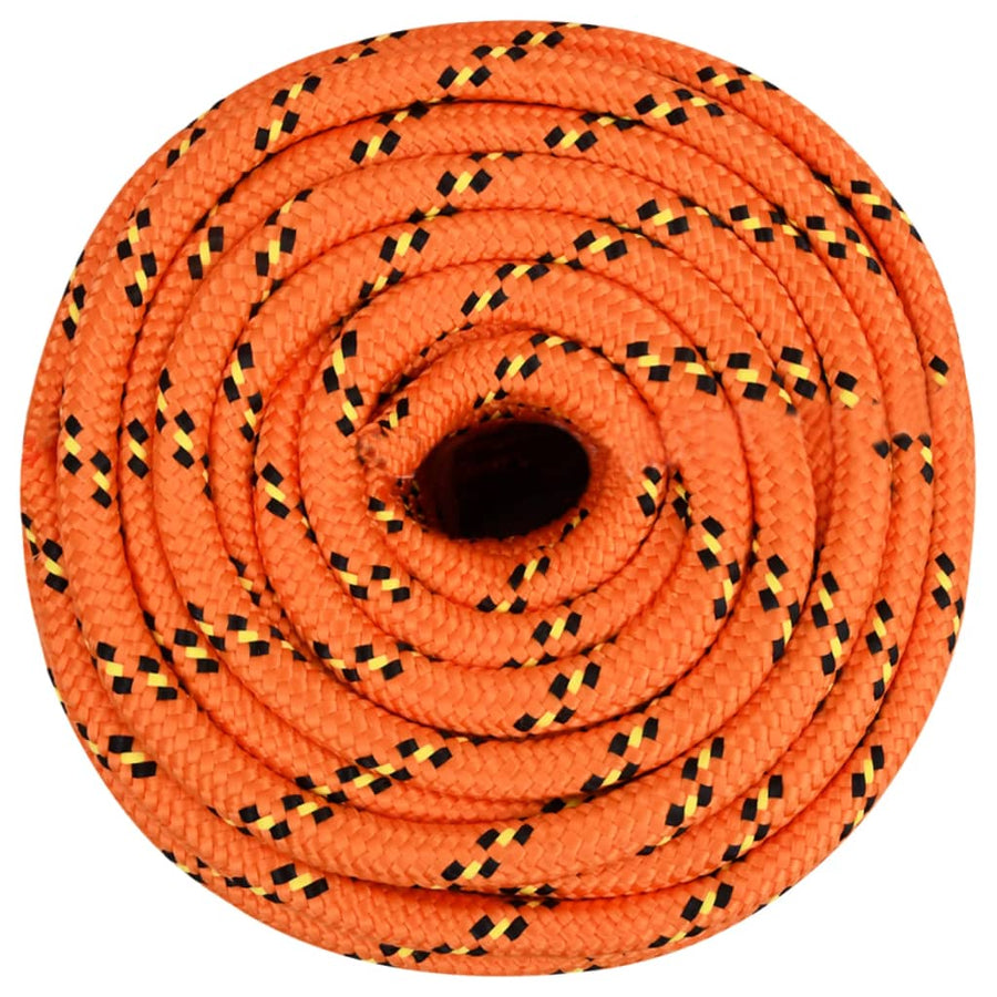 Boottouw 6 Mm Polypropyleen Oranje Orange 16 mm 50 m