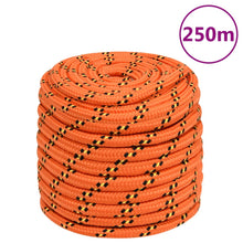Boottouw 6 Mm Polypropyleen Oranje Orange 16 mm 250 m