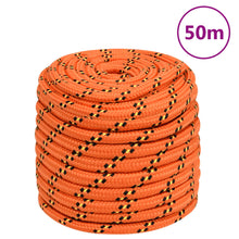 Boottouw 8 Mm Polypropyleen Oranje Orange 18 mm 50 m