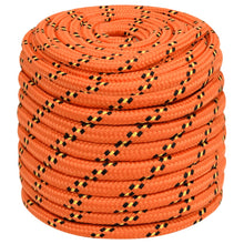 Boottouw 8 Mm Polypropyleen Oranje Orange 18 mm 50 m