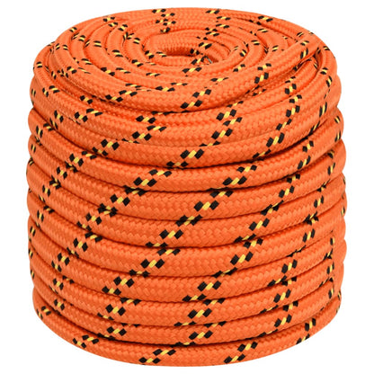 Boottouw 8 Mm Polypropyleen Oranje Orange 18 mm 50 m