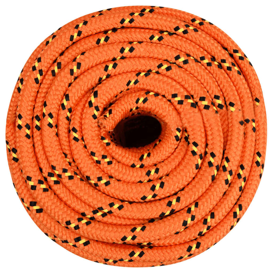 Boottouw 8 Mm Polypropyleen Oranje Orange 18 mm 50 m