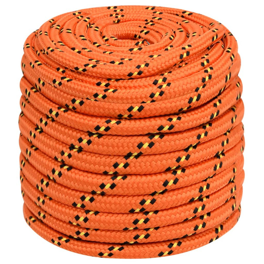 Boottouw 8 Mm 00 M Polypropyleen Oranje Orange 18 mm 100 m